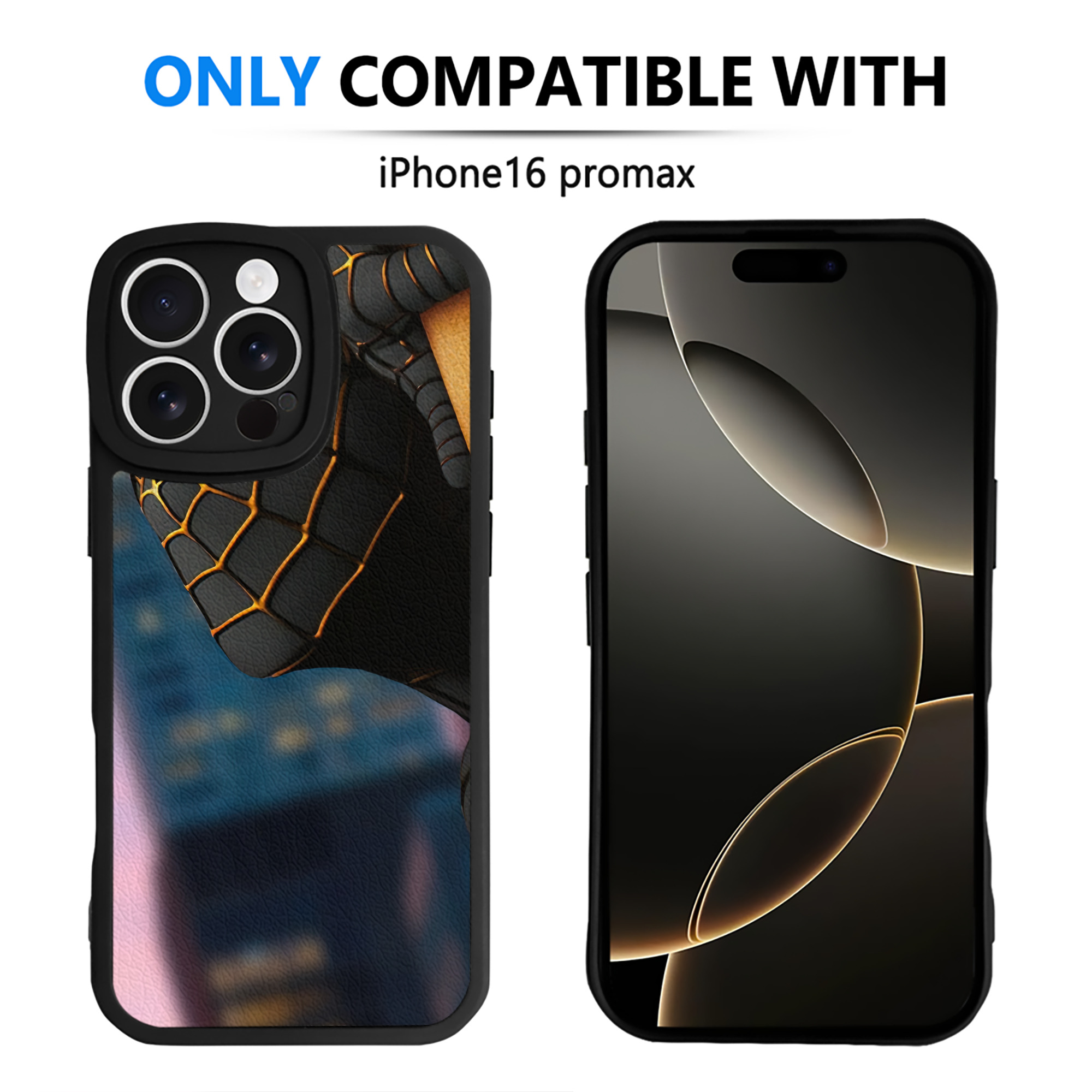 Spider Man スパイダーマン 【iPhone 16シリーズ対応】シリコンスマホケース（レザー調） 材質：シリコン
